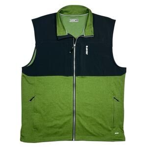 Hi‑Tec Men’s Vest XL Green Gray NWT Dri‑Tec Shade Wind Resistant Outdoor